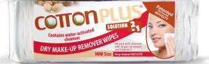 COTTON PLUS - SOLUTION 2in1 MINI 60 ARGAN OIL - The first and only cosmetic dry wipe